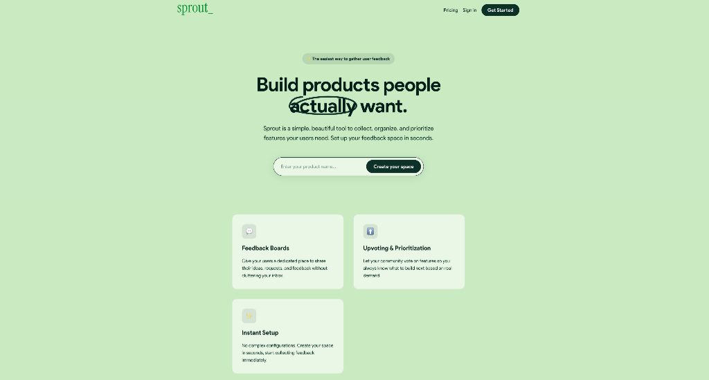 Sprout Ideas